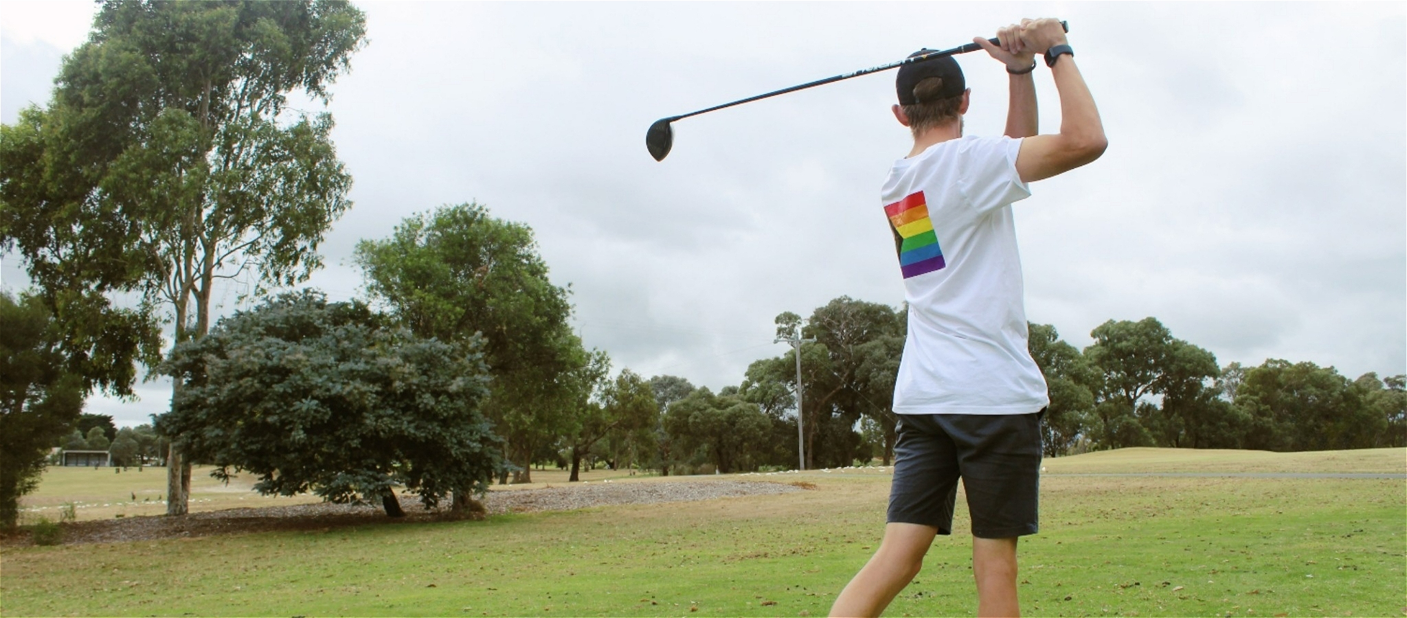 Golf on sale rainbow tee